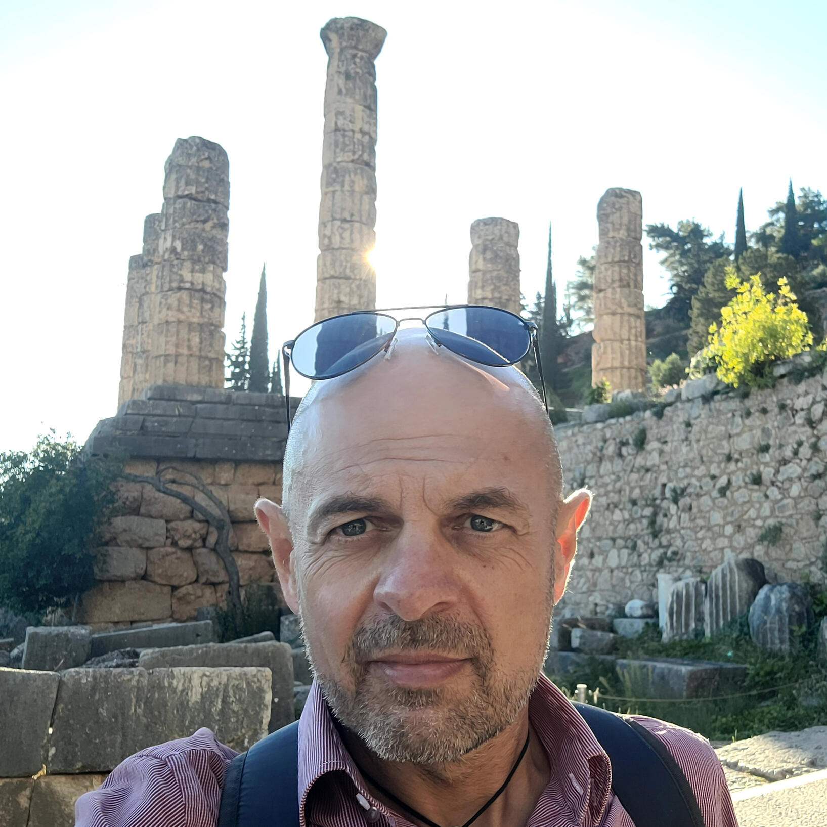 Iggy Ardo in Delphi Greece